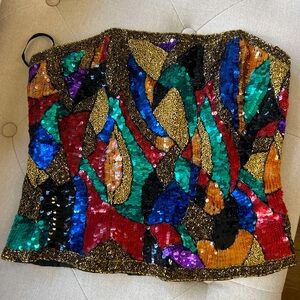 Oleg Cassani black label vintage top